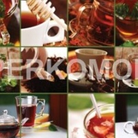 Фартук для кухни еда чай кофе мед