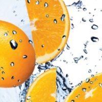 Печать фартук апельсины