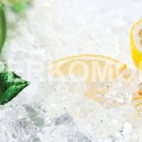 Фартук для кухни фрукты апельсины и лайм