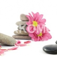 Фартук для кухни спа камни