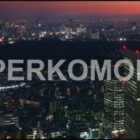 Стеклянный фартук закат в городе