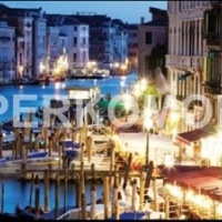 Стеклянный фартук вечерняя венеция