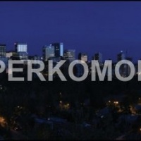 Фартук для кухни ночной город