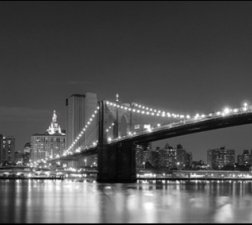 черно-белый стеклянный фартук нью-йорк