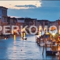 Кухонный фартук вечерняя венеция