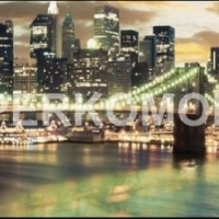 фартук на кухню нью-йорк вечером