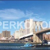 фартук для кухни нью-йорк мост