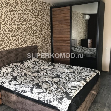 Спальня с тумбой, комодом и шкафом под заказ