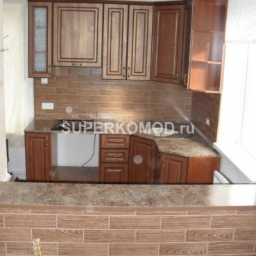 Кухня с барной стойкой на заказ 1920 Кухня с барной стойкой на заказ 1920