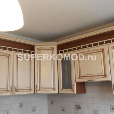 Навесные шкафы на кухню светлый фасад