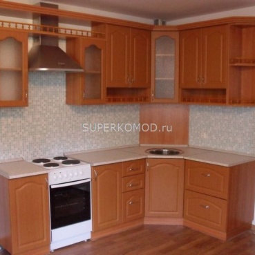 Коричневая кухня