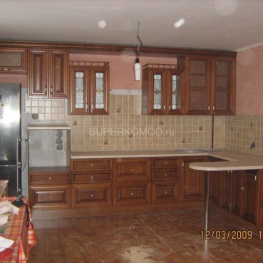 Кухонный гарнитур из дерева под заказ