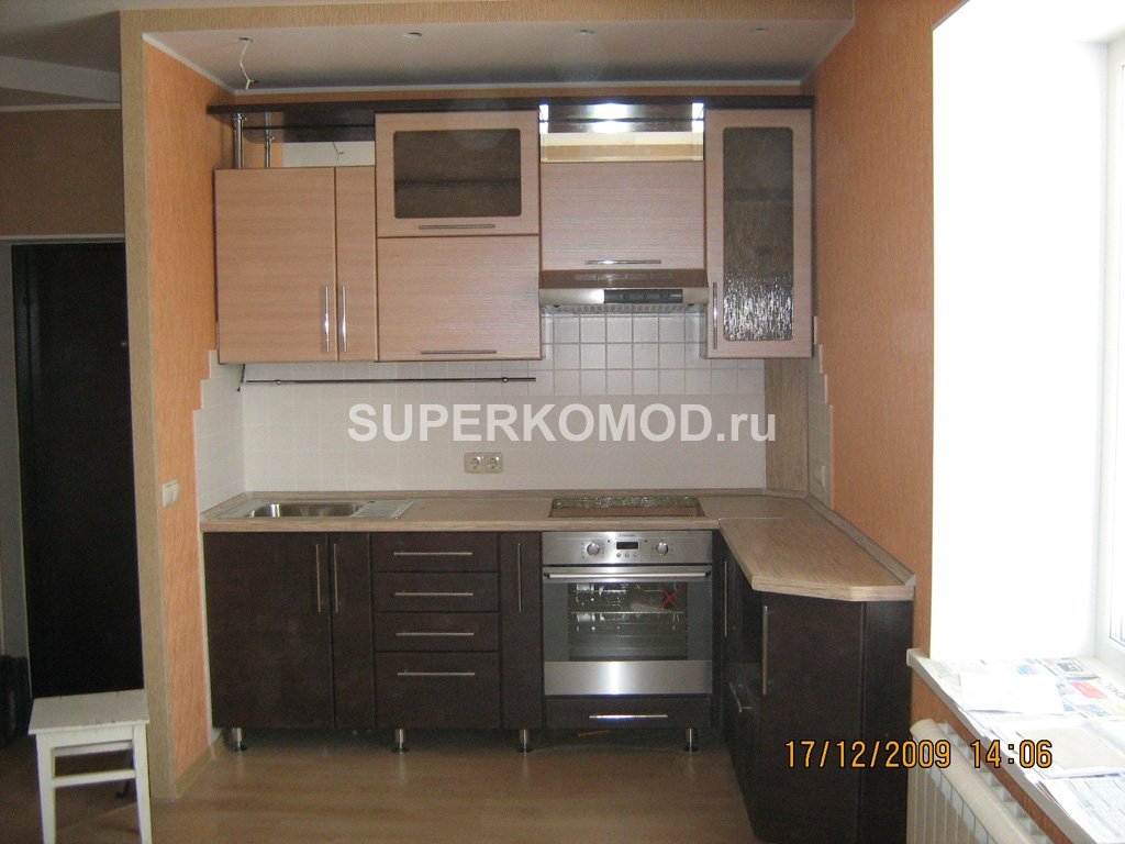 встроенная кухня в стиле модерн в Барнауле