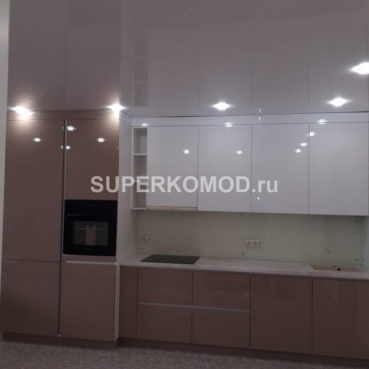 Белая современная кухня