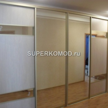 шкаф купе в корридоре (светлый)