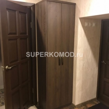 Компактный шкаф в прихожую темный Компактный шкаф в прихожую темный