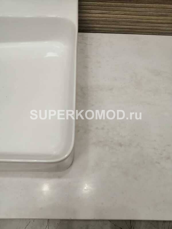 Ванная с древесной оттделкой