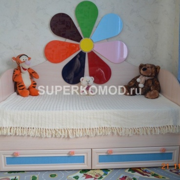 детская кровать цветик-семицветик детская кровать цветик-семицветик