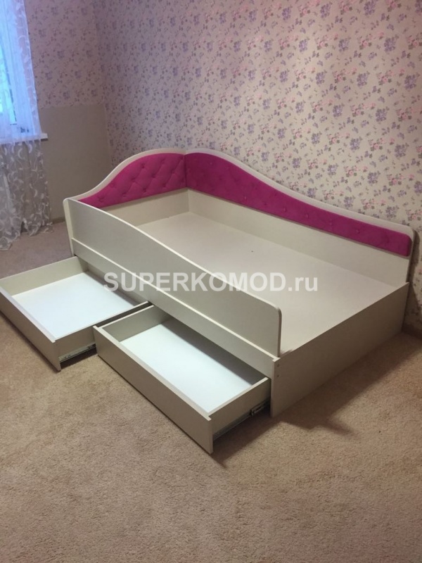 Детская кровать с бортиком под заказ недорого