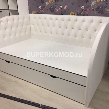 Детская кровать с выдвижным ящиком под заказ