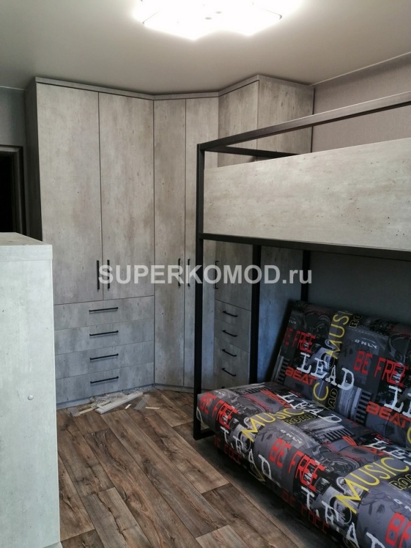 Кровать в стиле лофт заказать недорого
