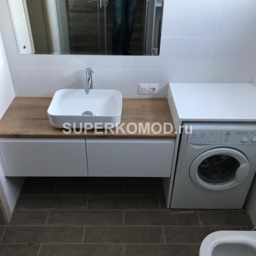 Встроенная мебель для ванной комнаты