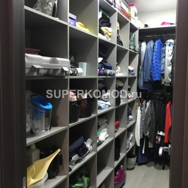Гардеробная комната под заказ недорого
