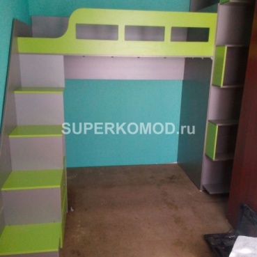 Кровать-чердак для детской комнаты
