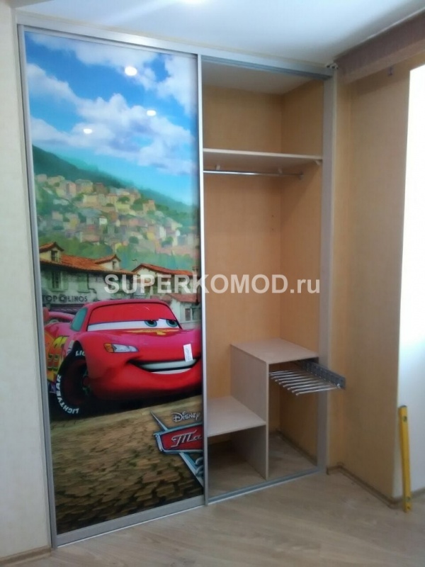 Шкаф в детскую с фотопечатью