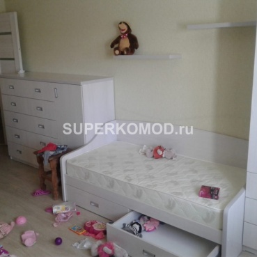 Мебель в детскую комнату для двух девочек под заказ