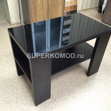 Журнальный столик черное дерево