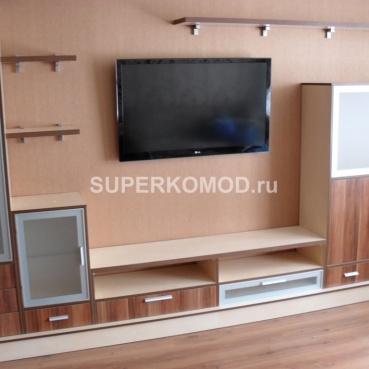 стенка в гостиной под телевизор на заказ