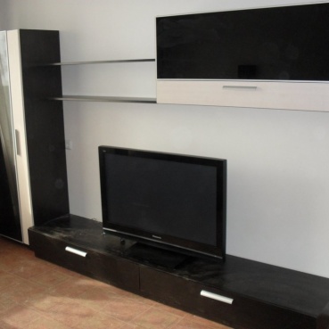 Мебель в гостиную в черном цвете