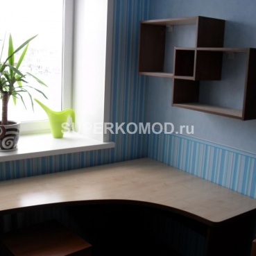 Угловой компьютерный стол 795 в Барнауле на заказ